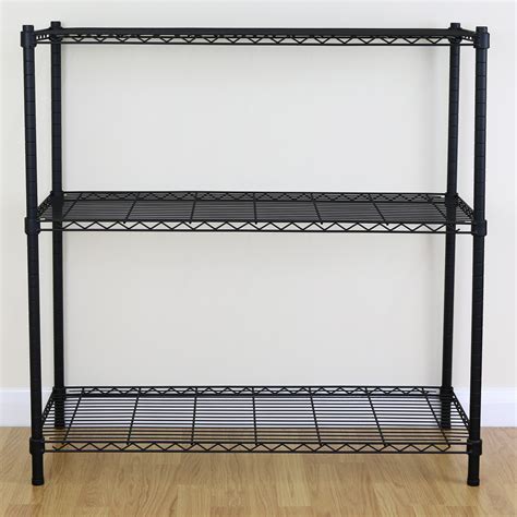 black metal box shelf|black metal shelving for kitchen.